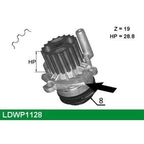 Achetez des Pompe à eau LUCAS LDWP1128 à prix pour 74,94 €