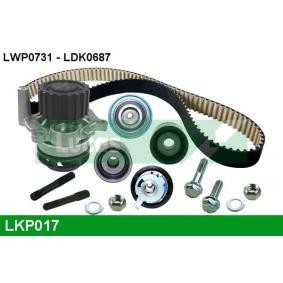 Achetez des Kit de distribution + pompe à eau LUCAS LKP017 à prix pour 159,42 €