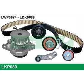Achetez des Kit de distribution + pompe à eau LUCAS LKP080 à prix pour 143,56 €