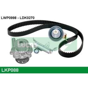 Achetez des Kit de distribution + pompe à eau LUCAS LKP088 à prix pour 124,43 €