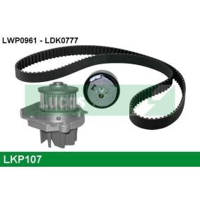 Achetez des Kit de distribution + pompe à eau LUCAS LKP107 à prix pour 83,04 €