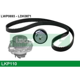 Achetez des Kit de distribution + pompe à eau LUCAS LKP110 à prix pour 72,43 €