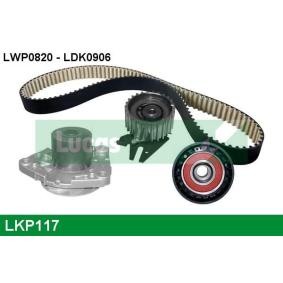 Wasserpumpe + Zahnriemensatz von LUCAS LKP117