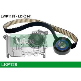 Achetez des Kit de distribution + pompe à eau LUCAS LKP126 à prix pour 123,89 €
