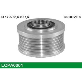 Achetez des Poulie roue libre, alternateur LUCAS LOPA0001 à prix pour 41,02 €