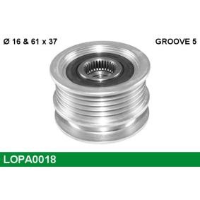 Achetez des Poulie roue libre, alternateur LUCAS LOPA0018 à prix pour 50,81 €
