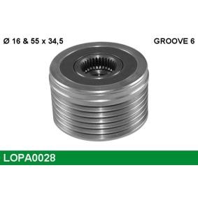 Achetez des Poulie roue libre, alternateur LUCAS LOPA0028 à prix pour 52,18 €