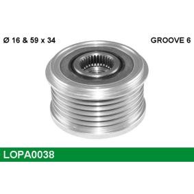 Achetez des Poulie roue libre, alternateur LUCAS LOPA0038 à prix pour 40,40 €