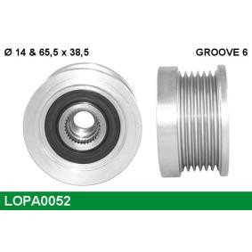 Achetez des Poulie roue libre, alternateur LUCAS LOPA0052 à prix pour 135,04 €