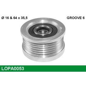 Achetez des Poulie roue libre, alternateur LUCAS LOPA0053 à prix pour 50,88 €