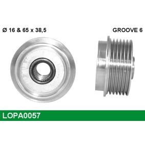 Achetez des Poulie roue libre, alternateur LUCAS LOPA0057 à prix pour 91,58 €