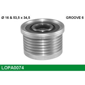 Achetez des Poulie roue libre, alternateur LUCAS LOPA0074 à prix pour 44,81 €