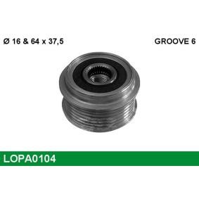 Achetez des Poulie roue libre, alternateur LUCAS LOPA0104 à prix pour 156,86 €