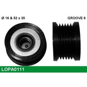 Achetez des Poulie roue libre, alternateur LUCAS LOPA0111 à prix pour 35,74 €