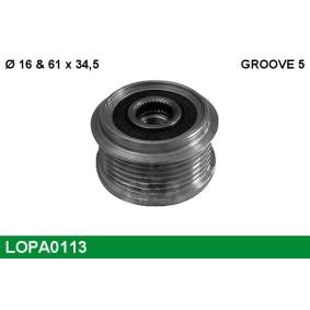 Achetez des Poulie roue libre, alternateur LUCAS LOPA0113 à prix pour 57,62 €