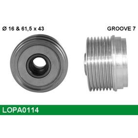 Comprar Rueda libre de alternador de LUCAS LOPA0114 a bajo precio de 39,55 €