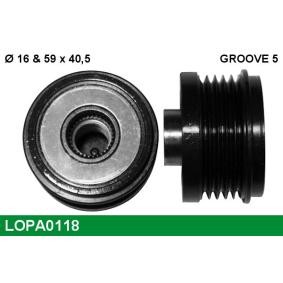 Achetez des Poulie roue libre, alternateur LUCAS LOPA0118 à prix pour 43,05 €