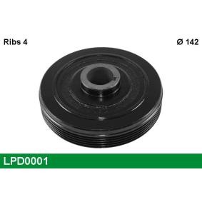 Achetez des Poulie damper (vilebrequin) LUCAS LPD0001 à prix pour 154,47 €