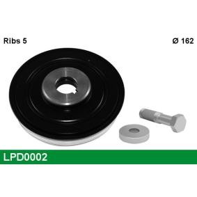 Achetez des Poulie damper (vilebrequin) LUCAS LPD0002 à prix pour 59,11 €
