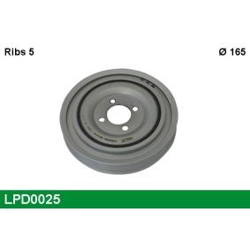 Achetez des Poulie damper (vilebrequin) LUCAS LPD0025 à prix pour 60,81 €
