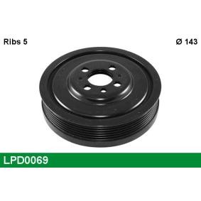 Achetez des Poulie damper (vilebrequin) LUCAS LPD0069 à prix pour 69,00 €