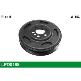 Achetez des Poulie damper (vilebrequin) LUCAS LPD0199 à prix pour 69,45 €