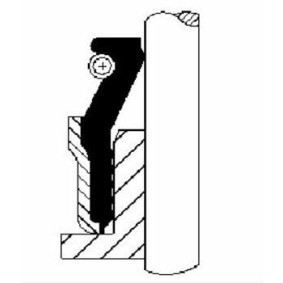 Ventilschaftdichtung 49314798 TOYOTA AYGO von CORTECO