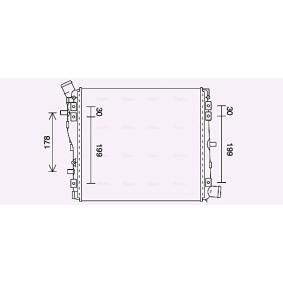 Achetez des Radiateur du moteur AVA COOLING SYSTEMS AI2424 à prix pour 770,76 €