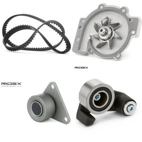 Achetez des Kit de distribution + pompe à eau RIDEX 3096W0048 à prix pour 110,57 €