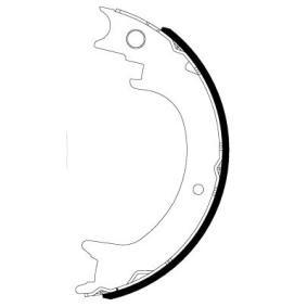 Acquista Ganasce freno a mano da HELLA 8DA 355 051-271 a buon mercato per soli 57,24 €