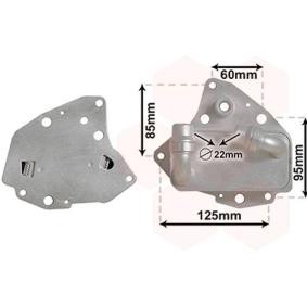 Achetez des Radiateur d'huile VAN WEZEL 17013704 à prix pour 86,12 €