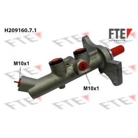 Comprar Cilindro principal de freno de FTE H209160.7.1 a bajo precio de 155,61 €