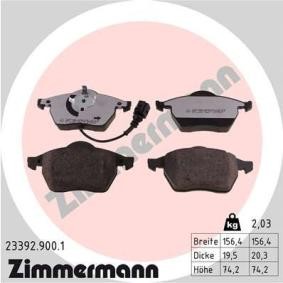 Comprar Juego de pastillas de freno de ZIMMERMANN 23392.900.1 a bajo precio de 87,98 €