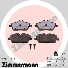 Köp Bromsbelägg av ZIMMERMANN 23915.975.1 till det låga priset 1240,83 kr