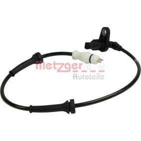 Comprar Sensor ABS de METZGER 0900892 a bajo precio de 18,36 €