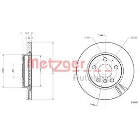 Bremsscheibe 6110783 für Cabrio (F57) für 77,58 CHF