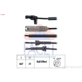 Køb ABS Sensor af FACET 21.0089 til den lave pris 409,65 DKK