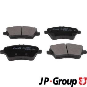 Acquista Kit pastiglie freni da JP GROUP 1563607510 a buon mercato per soli 38,33 €