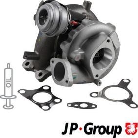 Kjøp Turbolader av JP GROUP 4017400100 til den lave prisen 6343,94 NOK