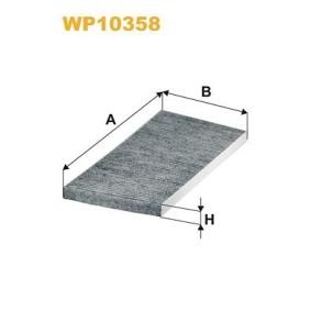 Köp Kupéfilter av WIX FILTERS WP10358 till det låga priset 295,56 kr