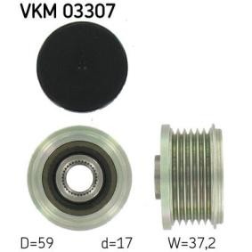 Achetez des Poulie roue libre, alternateur SKF VKM 03307 à prix pour 45,47 €