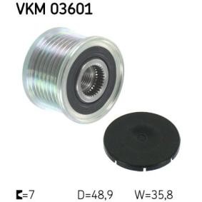 Achetez des Poulie roue libre, alternateur SKF VKM 03601 à prix pour 25,87 €