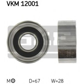 Achetez des Galet tendeur de courroie de distribution SKF VKM 12001 à prix pour 84,02 €