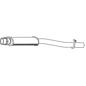 Mittelschalldämpfer MS-336