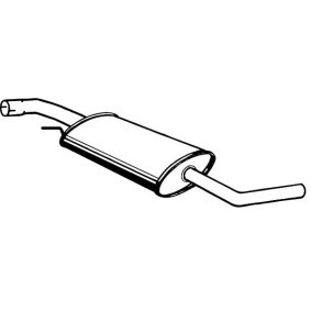 Mittelschalldämpfer von VEGAZ