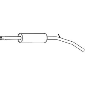 Mittelschalldämpfer RS-510