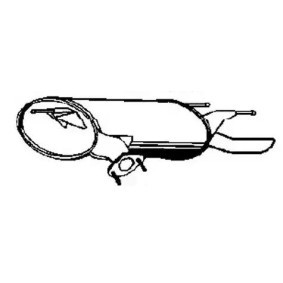Endschalldämpfer TS-217
