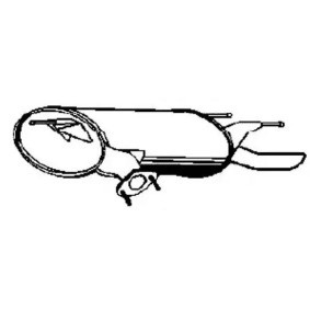 Endschalldämpfer TS-218