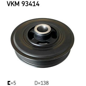 Achetez des Poulie damper (vilebrequin) SKF VKM 93111 à prix pour 157,16 €