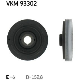 Köp Remskiva, vevaxel av SKF VKM 93302 till det låga priset 1232,22 kr